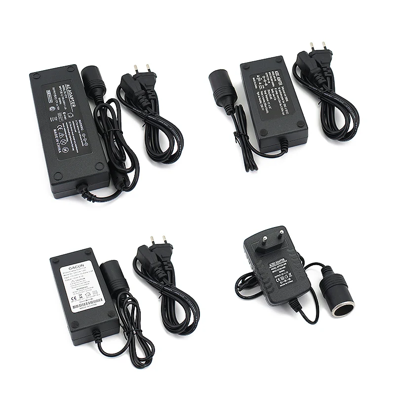 Адаптер питания для автомобильного прикуривателя с 220 В на 12 2 А 5 6 10 А|Адаптеры AC/DC|