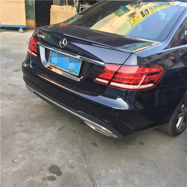 Спойлер для W212 2008 2015 Mercedes Benz JZ E class E200 E260 спойлер из АБС пластика цветное заднее