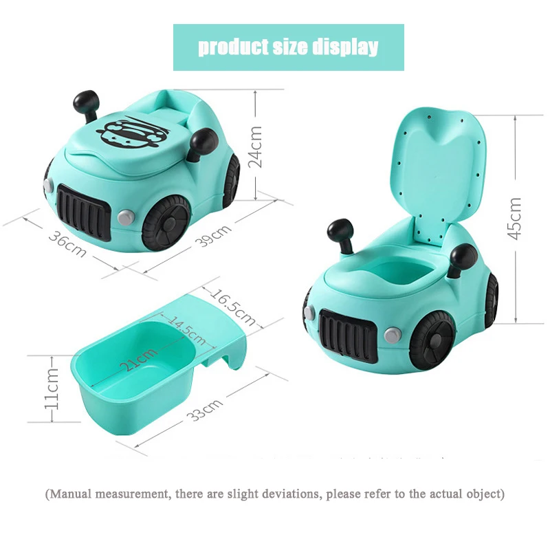 Новый детский туалет с выдвижными ящиками унитаз мультяшным автомобилем