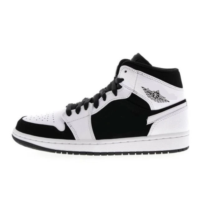 

Air A 1 Black-White Basketball Shoes For Men Women High End Comfortable Sports Outdoor Sneakers Original Big Size High ShoesAJ1