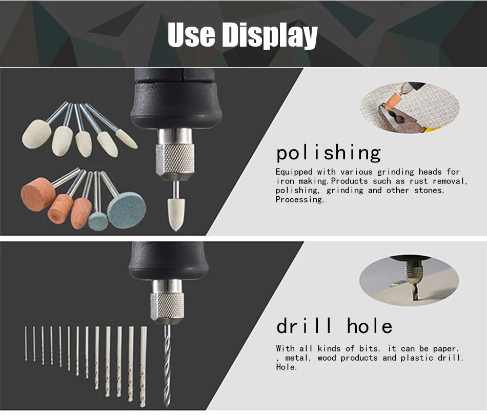 Tungfull Dremel Стильный Электрический Роторный инструмент с переменной скоростью мини-дрель инструмент для полировки ГРАВИРОВКА СВЕРЛЕНИЕ с гибким валом резка