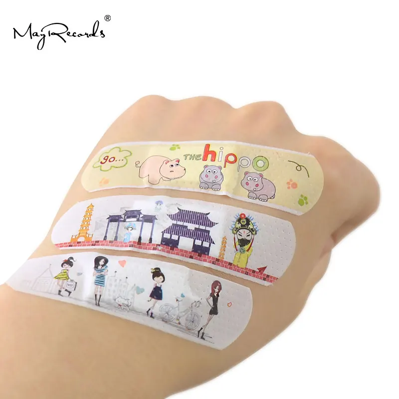 50 шт. пластыри с мультяшными животными водостойкие|bandage board|aid devicebandage tape |