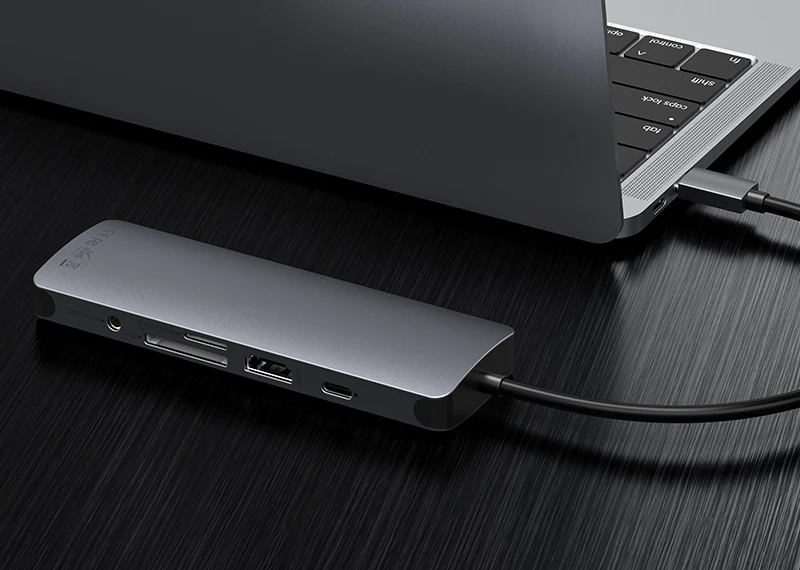 9 in 1 USB C Hub 3 3.0 SD/Micro SD Slot and PD Dock Thunderbolt Compatible for MacBook Pro/Air Dell XPS |