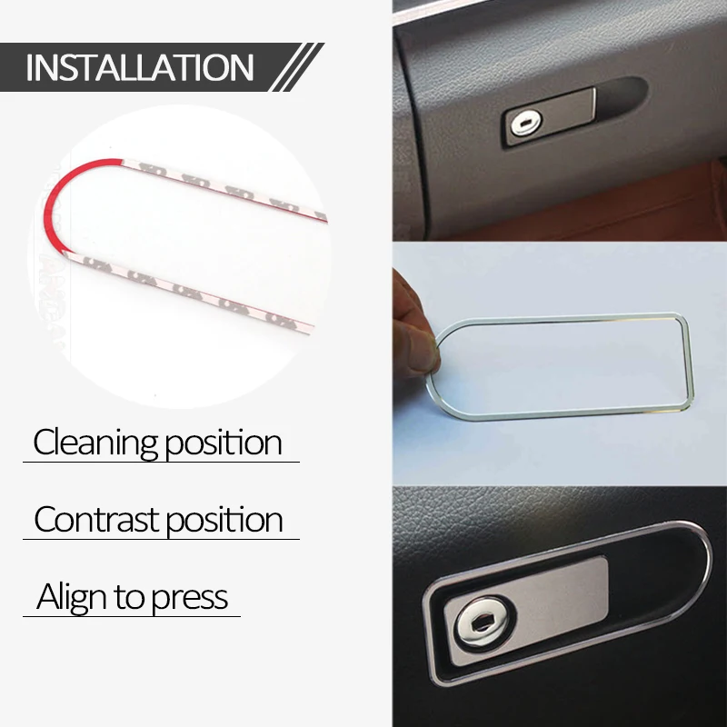 Алюминиевый автомобильный Стайлинг коробка для хранения ключей кольца наклейки