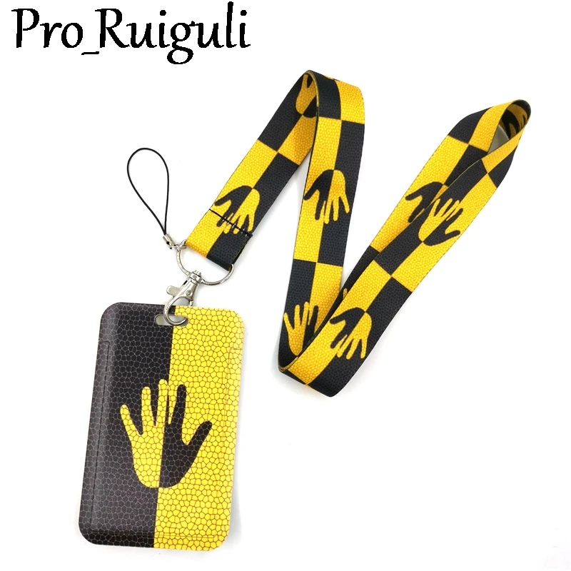 

Human organ hand Lanyard Credit Card ID Holder Bag Student Women Travel Card Cover Badge Car Keychain Gifts Accessories