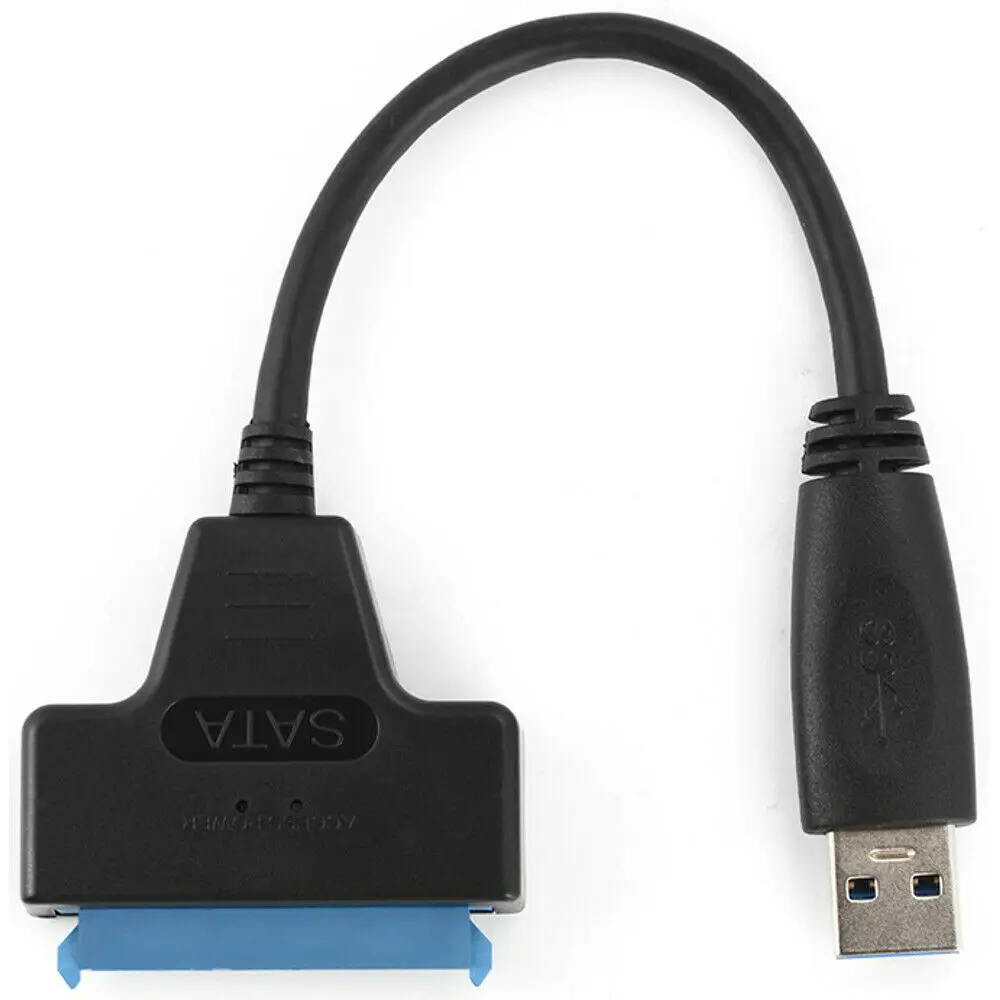 

USB 3,0 к SATA III HDD SSD 2,5 "Кабель-адаптер для жесткого диска 22-Pin Data Power UASP