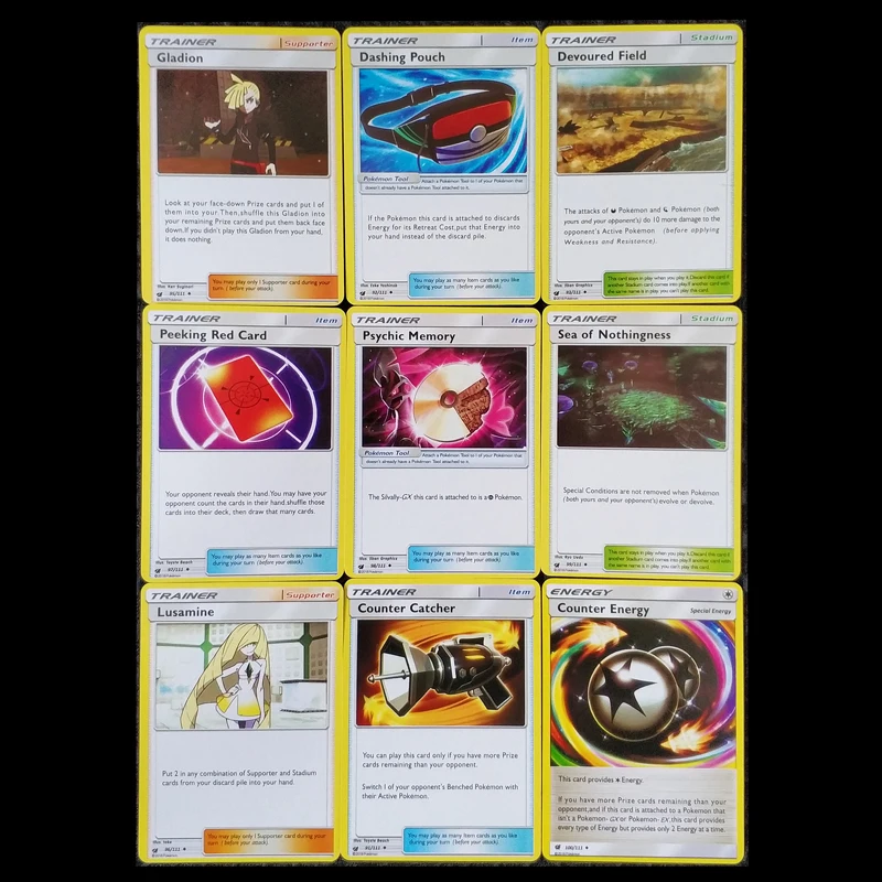 100 шт. карты Pokemon разных размеров 25 50 75 без повторов флэш карта GX EX игровая