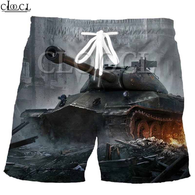

Шорты мужские, с 3D-принтом World Of Tanks, летние, свободные, эластичные, в стиле хип-хоп