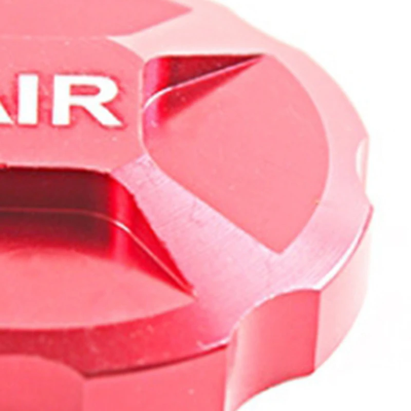 

Red Bicycle Front Fork Sleeve Front Air Road Shoulder Cap Aluminum Alloy Nozzle Air Valve Cover Mountain Bike