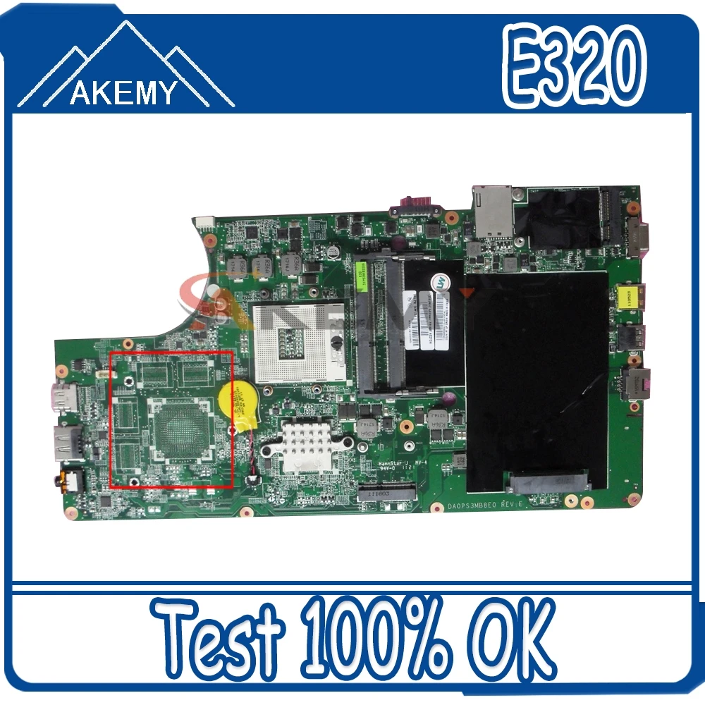 

04W1764 для ноутбука Lenovo E320 E325 материнская плата DA0PS3MB8E0 REV:E HM65 E320 материнская плата 100% тест в целости