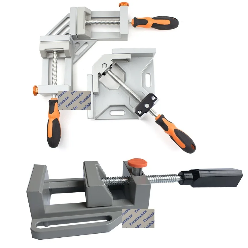 Угловой зажим для столярных работ алюминиевый сплав под прямым углом 90 градусов