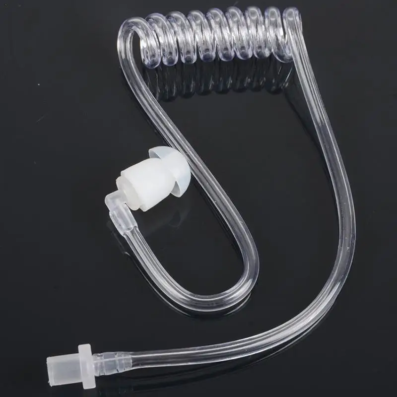 

Прозрачная рация, радио, воздуховод, наушники, один канал для двухсторонней рации, рация, наушники, гарнитура, аксессуары