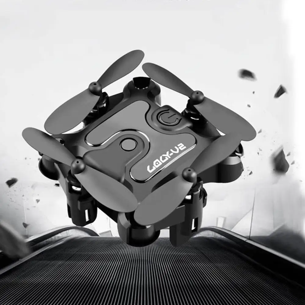 4K мини-Дрон Карманный Радиоуправляемый квадрокоптер с/без камеры HD режим