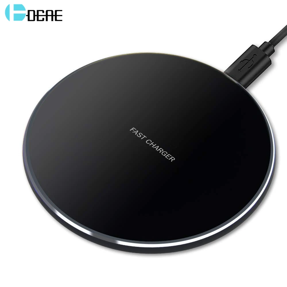 Беспроводное зарядное устройство FDGAO 15 Вт QI Quick USB Tpye C QC 3 0 10 док-станция для