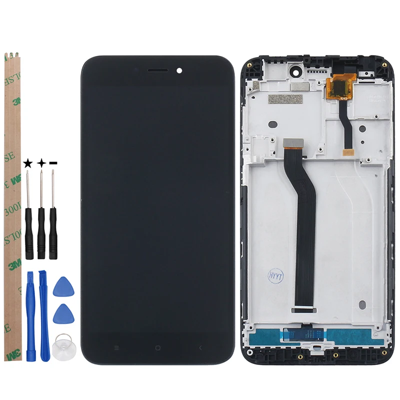 Цветной ЖК дисплей и сенсорный экран для Xiaomi Redmi 5A протестированные запасные