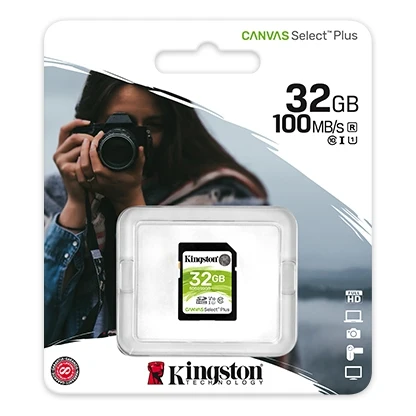 Флеш карта SDHC Class10 Kingston Canvas Select 100R CL10 UHS-I | Компьютеры и офис