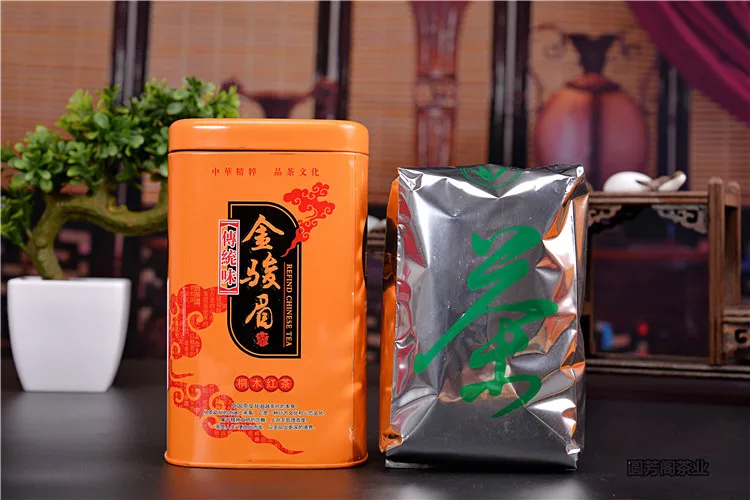 Черный чай Jinjunmei Подарочная коробка для весеннего чая 250 г 500 Oolong оптом = зеленый