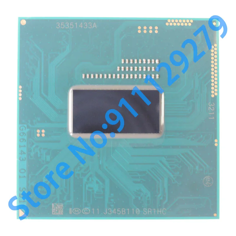 Core i3-4000M i3 4000M SR1HC 2 4 ГГц двухъядерный четырехпоточный ЦПУ процессор 3M 37 Вт Разъем G3