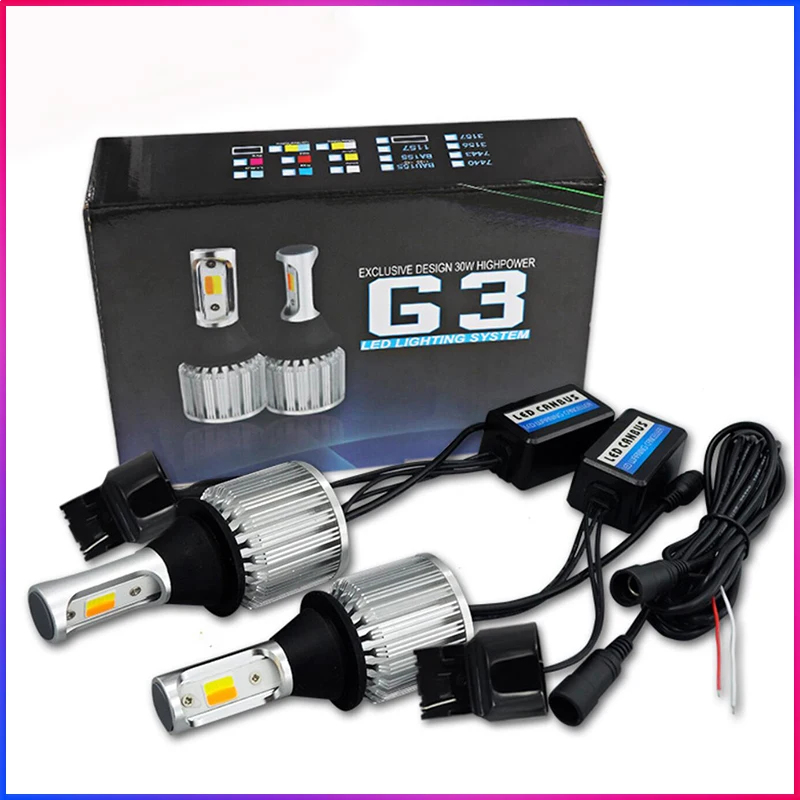 ShinMan T20 7440 светодиодный дневный светильник drl ходовой и Фонарь указателя поворота