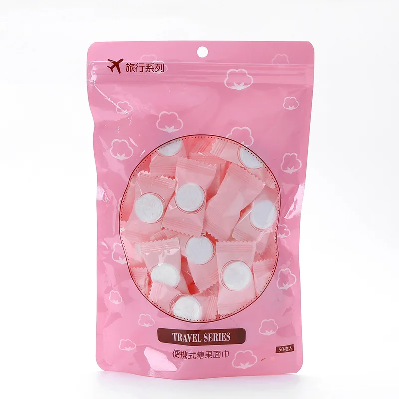 

30/50PCS Compressed Travel Cotton Towel Magic Towel Portablecamping Face Towel Napkin Outdoor Sports Cleaning Wipes