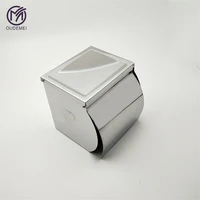 m oudemei stainless steel sus304 chrome polish wall mounted bathroom toilet tissue paper holder