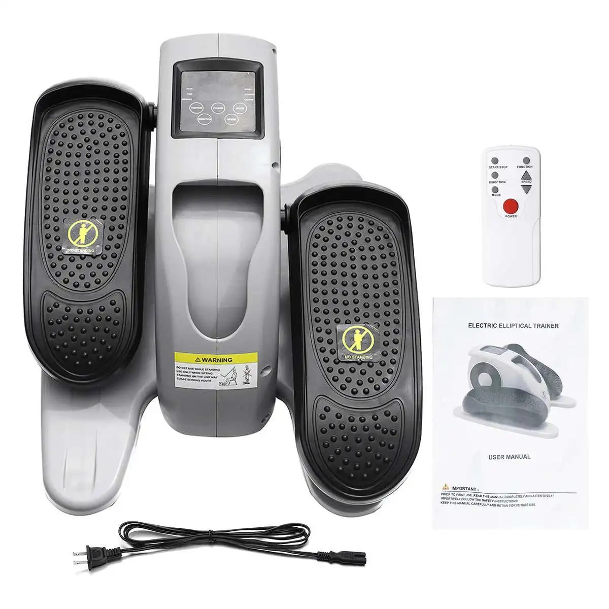 

Electric Legs Elliptical Trainer Machine Adjustable Cycle Pedal Exercise Bike Cycling Home Gym Fitness Equipment Workout Stepper