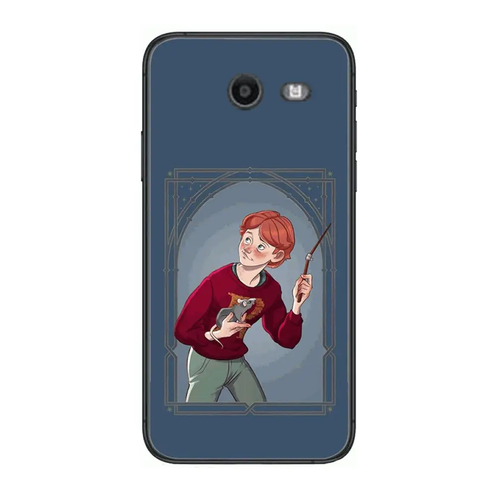 

Case Magical world Anime Phone Case Hull For Samsung Galaxy J 4 3 5 6 7 8 EU 2018 Plus 2017 Black Shell Art Cell Cover TPU