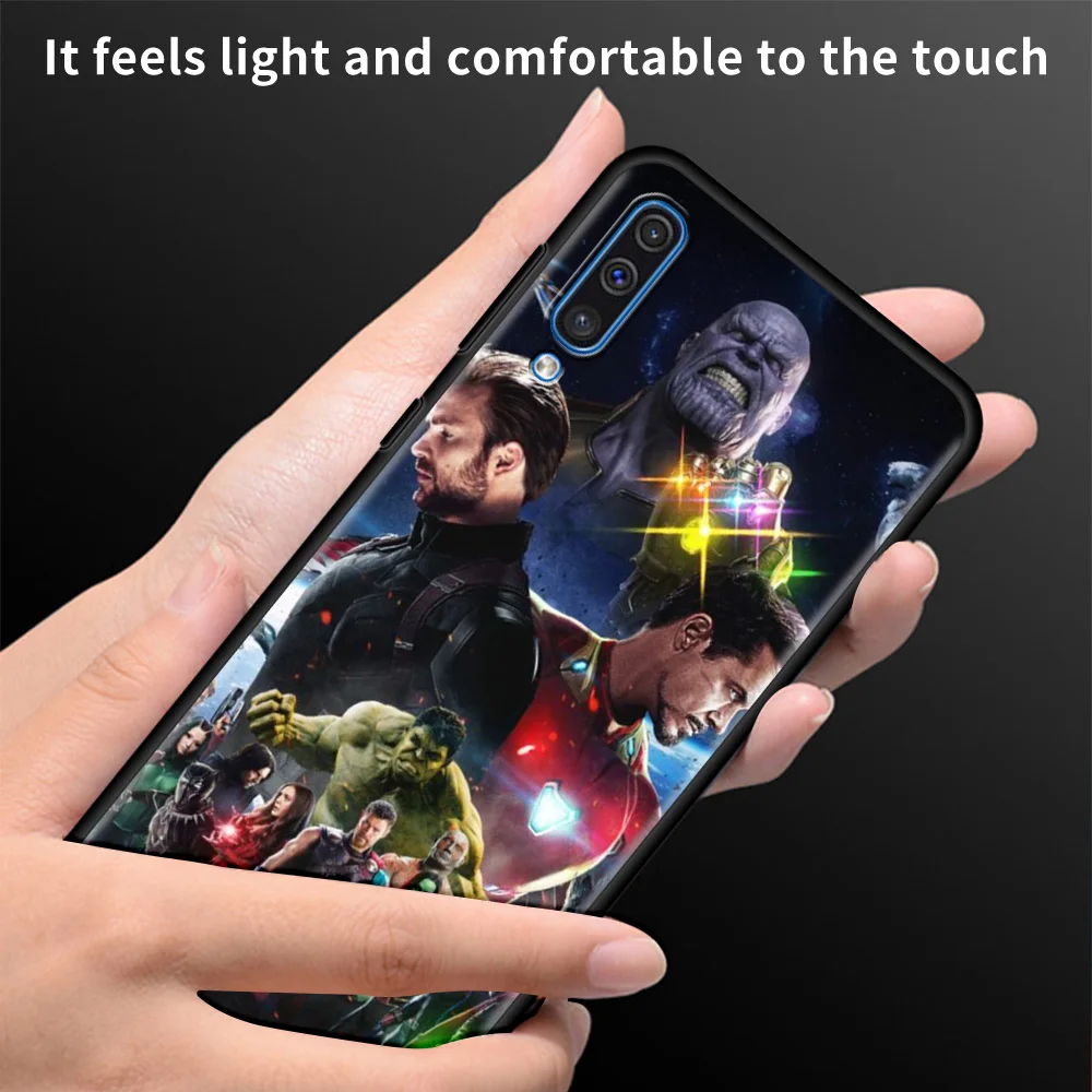 Для Samsung Galaxy A50 A70 A10 A30 M31 A20e A40 M30s M51 M31s A30s A20s A20 M62 M52 M32 5G M22 M21 Marvel Мстители война