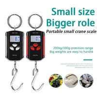 mini crane scale portable lcd electronic digital industrial crane scale heavy duty hanging weighting hook steelyard red
