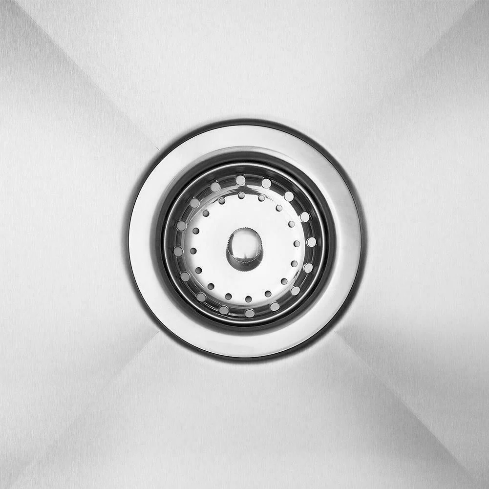 4 7 дюймовая Коммерческая кухонная раковина с сетчатым фильтром из нержавеющей