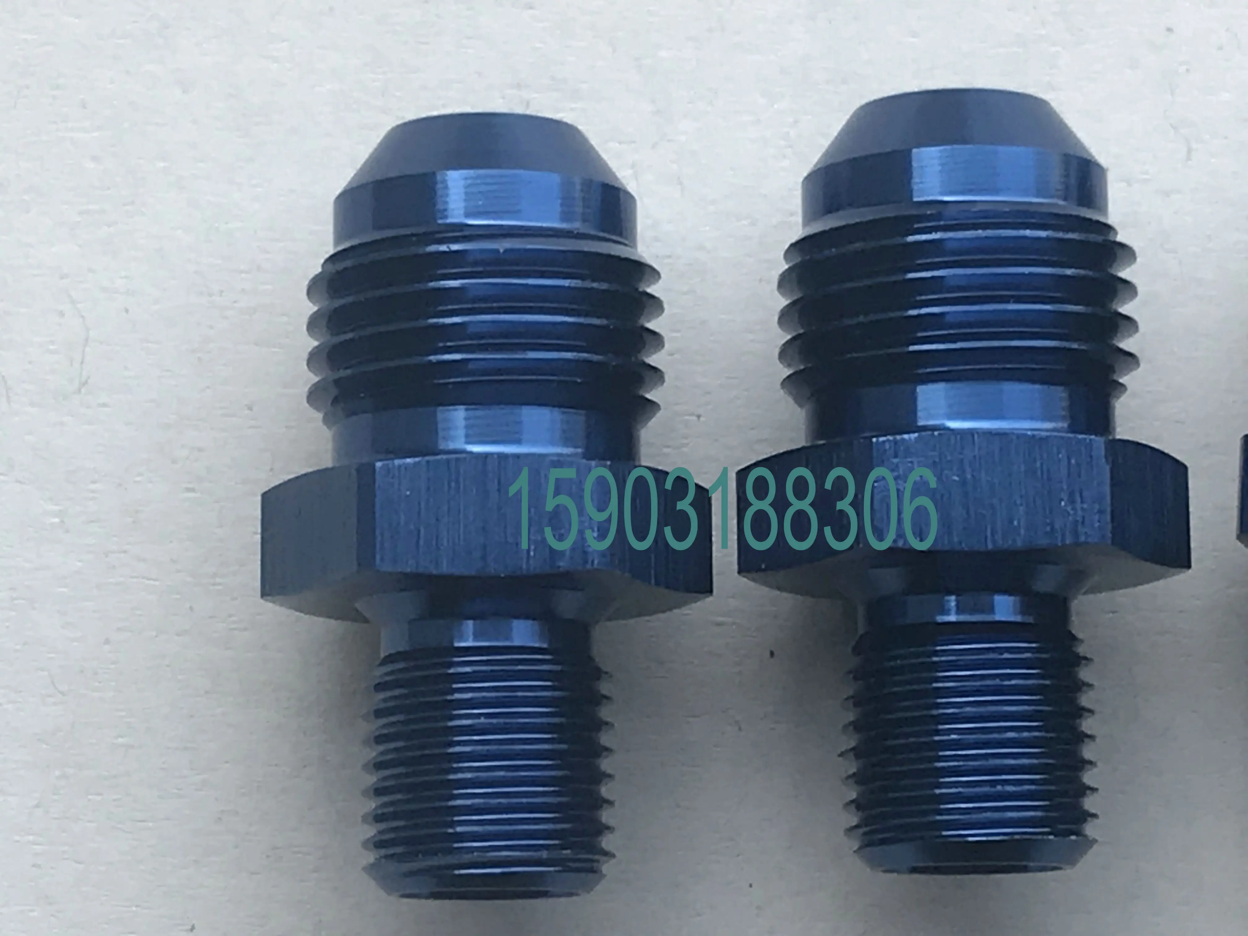 Оригинальный прямой Алюминиевый штекер AN6 к M10 X 1 5 NPT адаптер | Автомобили и