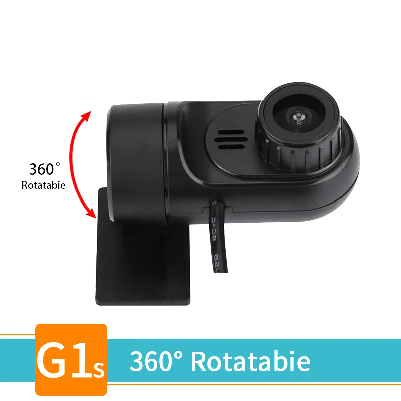 Мини видеорегистратор скрытого типа устанавливаемый автомобильный вращающийся