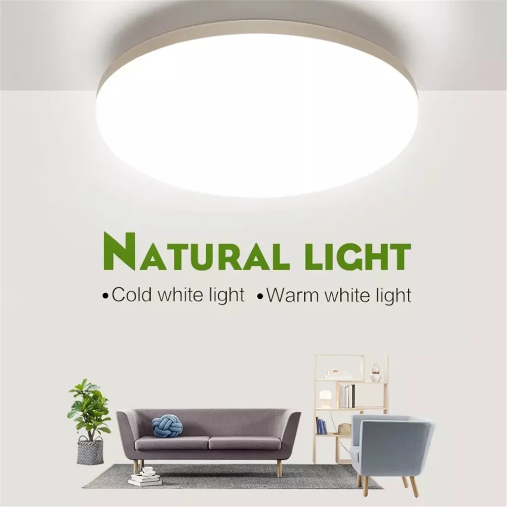 

12inch LED Ceiling Lights For Room 28W Cold Warm White Natural Light LED Fixtures Ceiling Lamps For Living Room Lighting