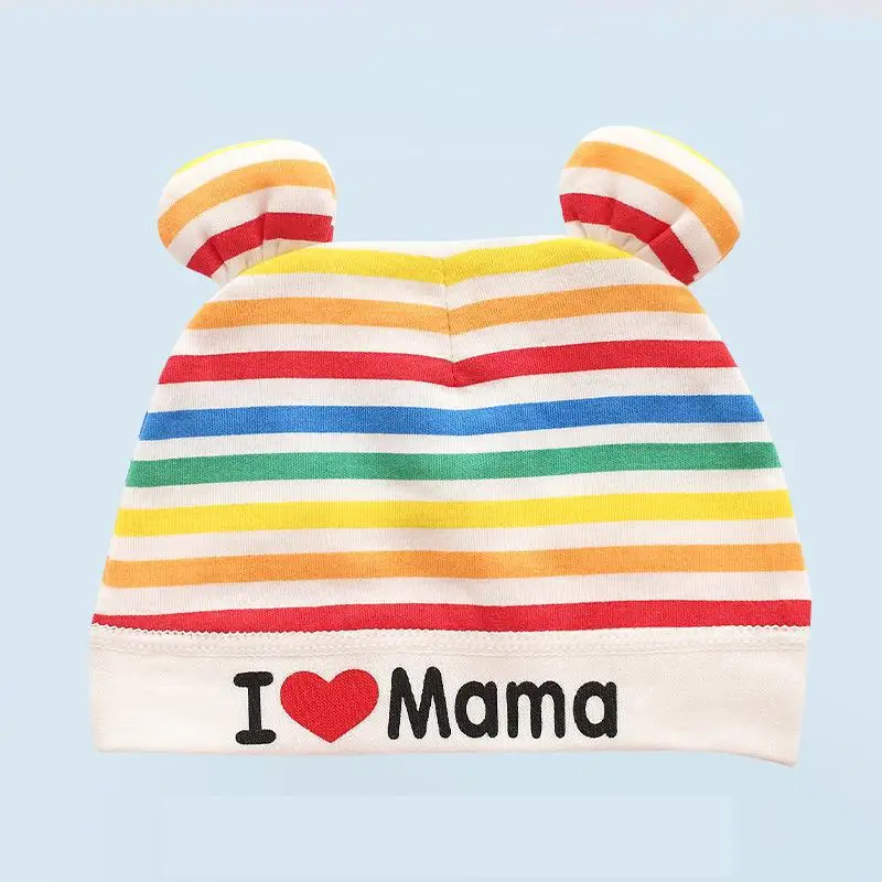 

Newborn Baby Hat 100% Organic Cotton Soft Winter Infants Boys And Girls Hats Cute Cartoon Child Beanie New Born Gift Didida