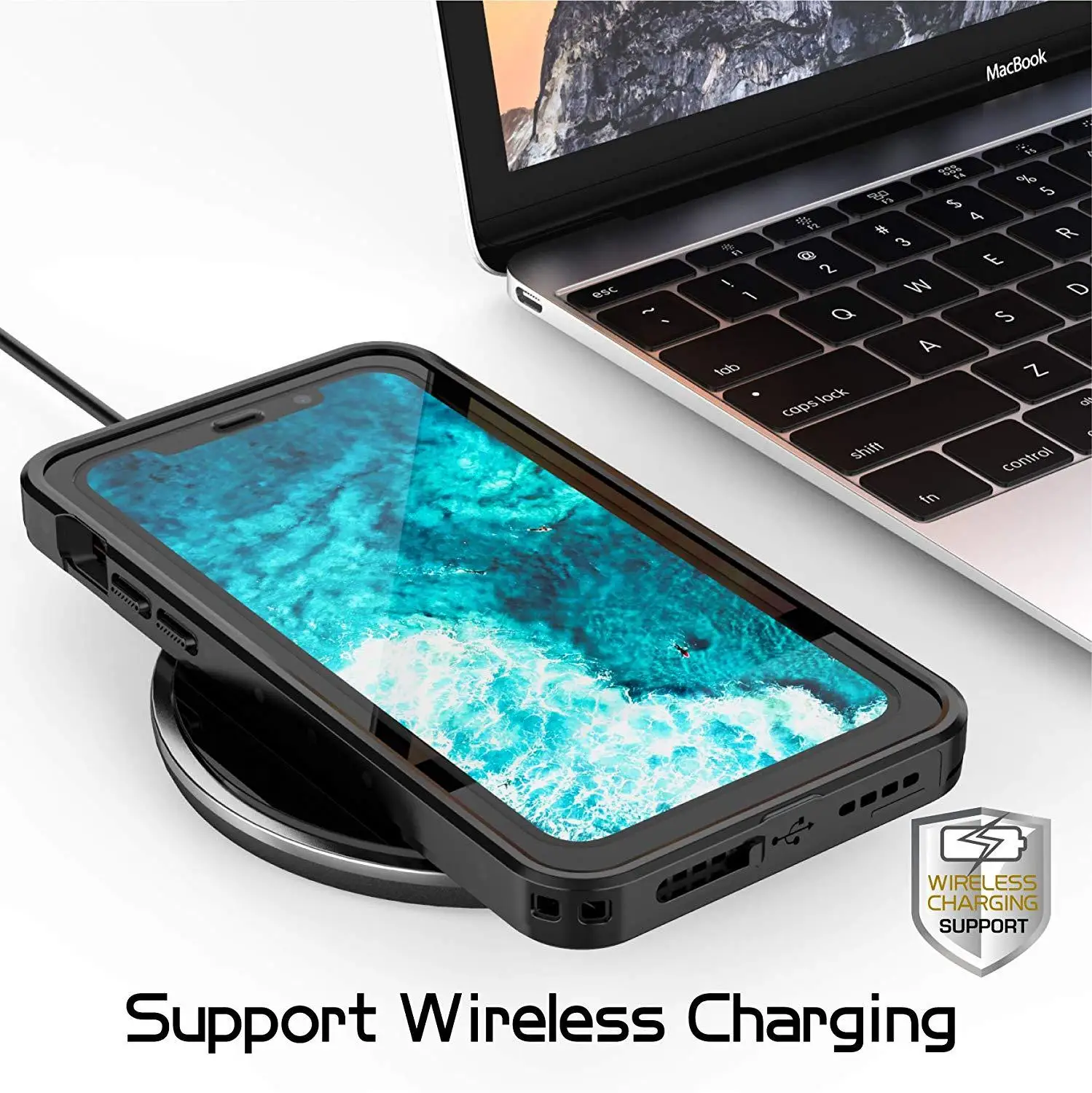 

For iPhone 11 Pro Max Waterproof case Shock Dirt Snow Proof Protection for iPhone11 Pro Max 6.5inch case With Touch ID Cover