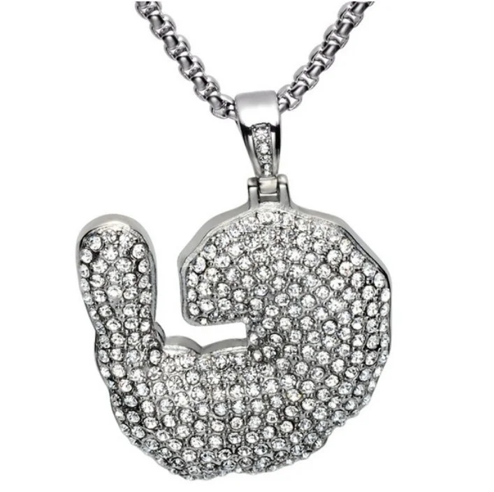 1 шт. кулон в виде креветок раков ожерелье стиле хип-хоп бижутерия тренд полностью