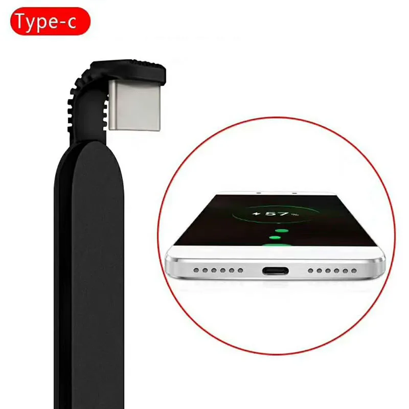 Присоска игра Быстрая зарядка длинные данные кабельного USB кабель зарядное