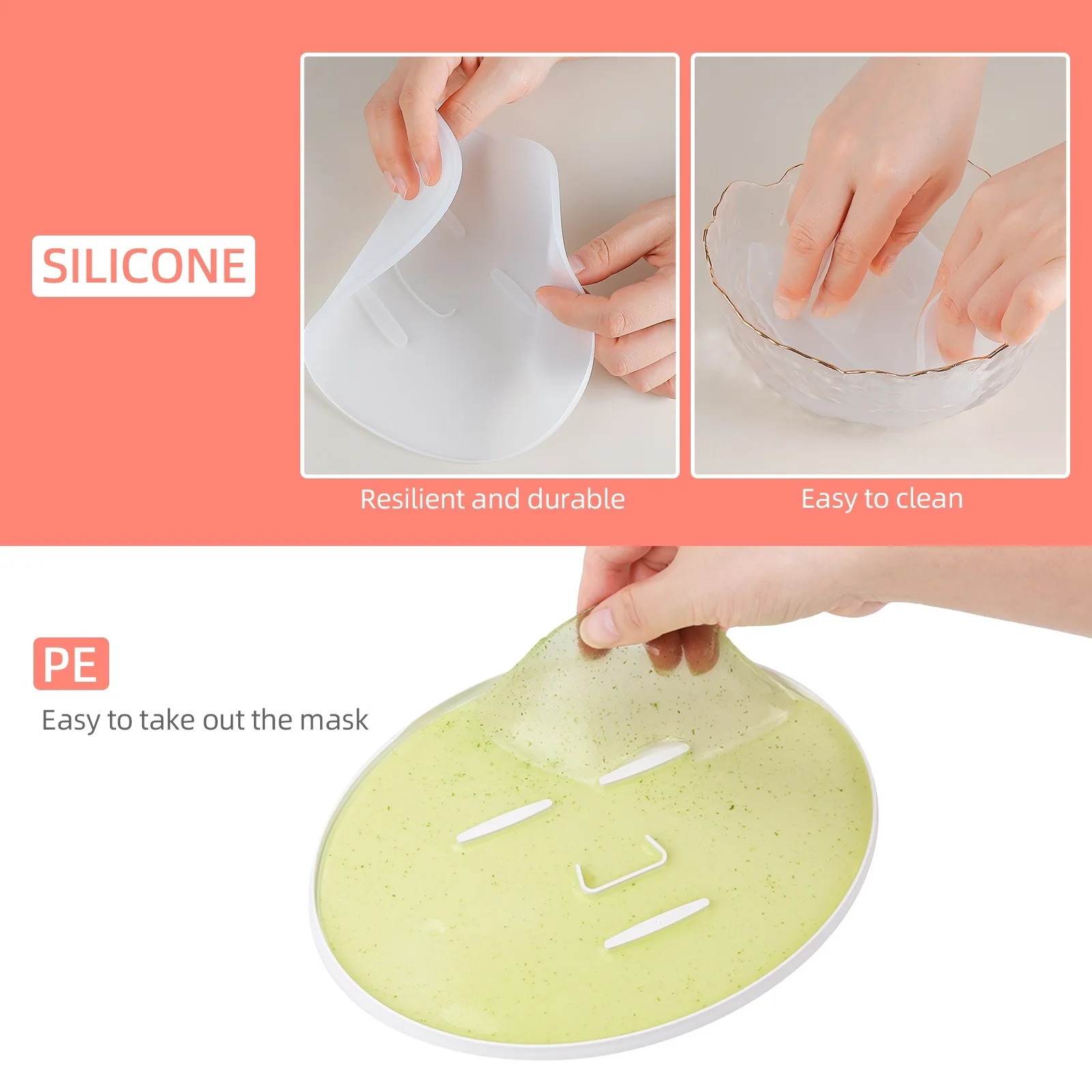 1 шт. прозрачная маска для лица/глаз/губ форма DIY фруктовая из овощей машина