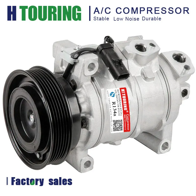 

10SR17C auto car ac compressor for Jeep Commander 5.7L 2006-2008 4472608713 447260-8713 55111414AA RL111414AA 7512229 6512229