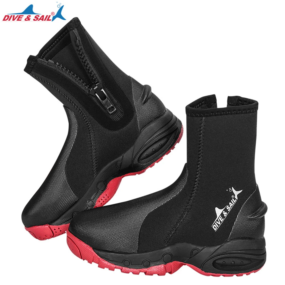 

New Neoprene Diving Boots 5MM Surf Scuba Diving Swimming Shoes Underwater Fishing Kite Surfing Equipment Beach Shoes Snorkeling