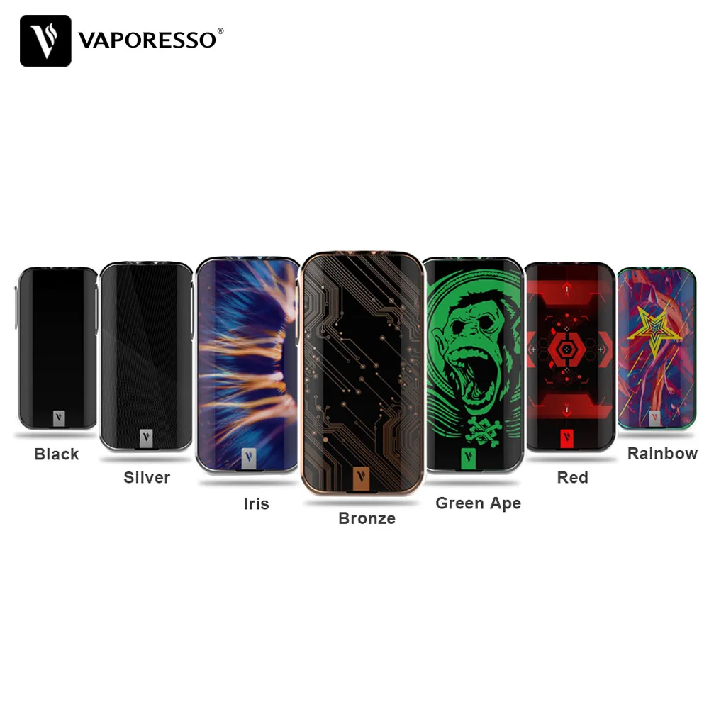 Vaporesso Luxe Mod 220W Vape электронная сигарета подходит для SKRR Tank TC Box 510 thread Atomizer с 2