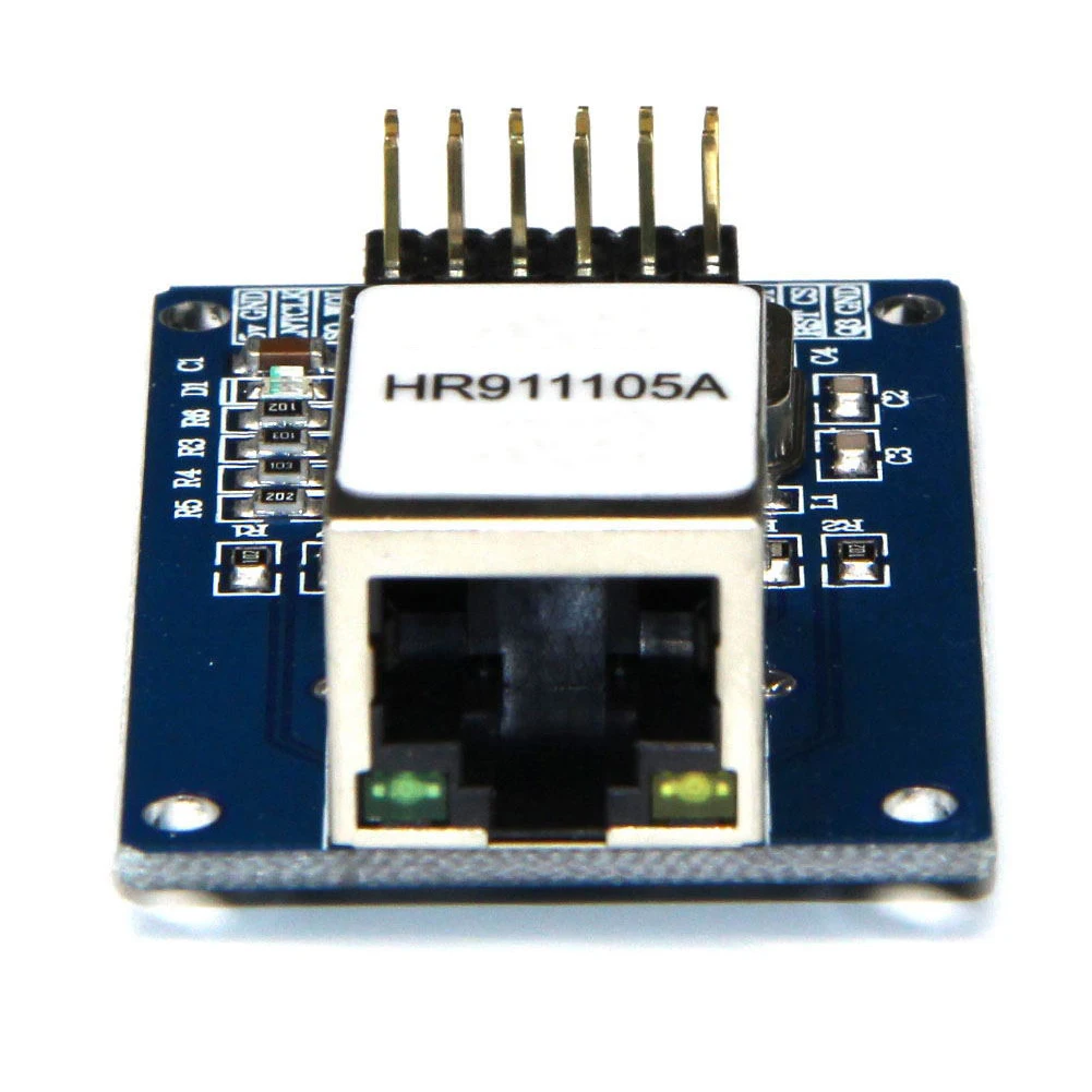 Mini Controller Shield Durable Accessories HR911105A Network Module ENC28J60 Transformer 3.3V Tool SPI Interface For Arduino |
