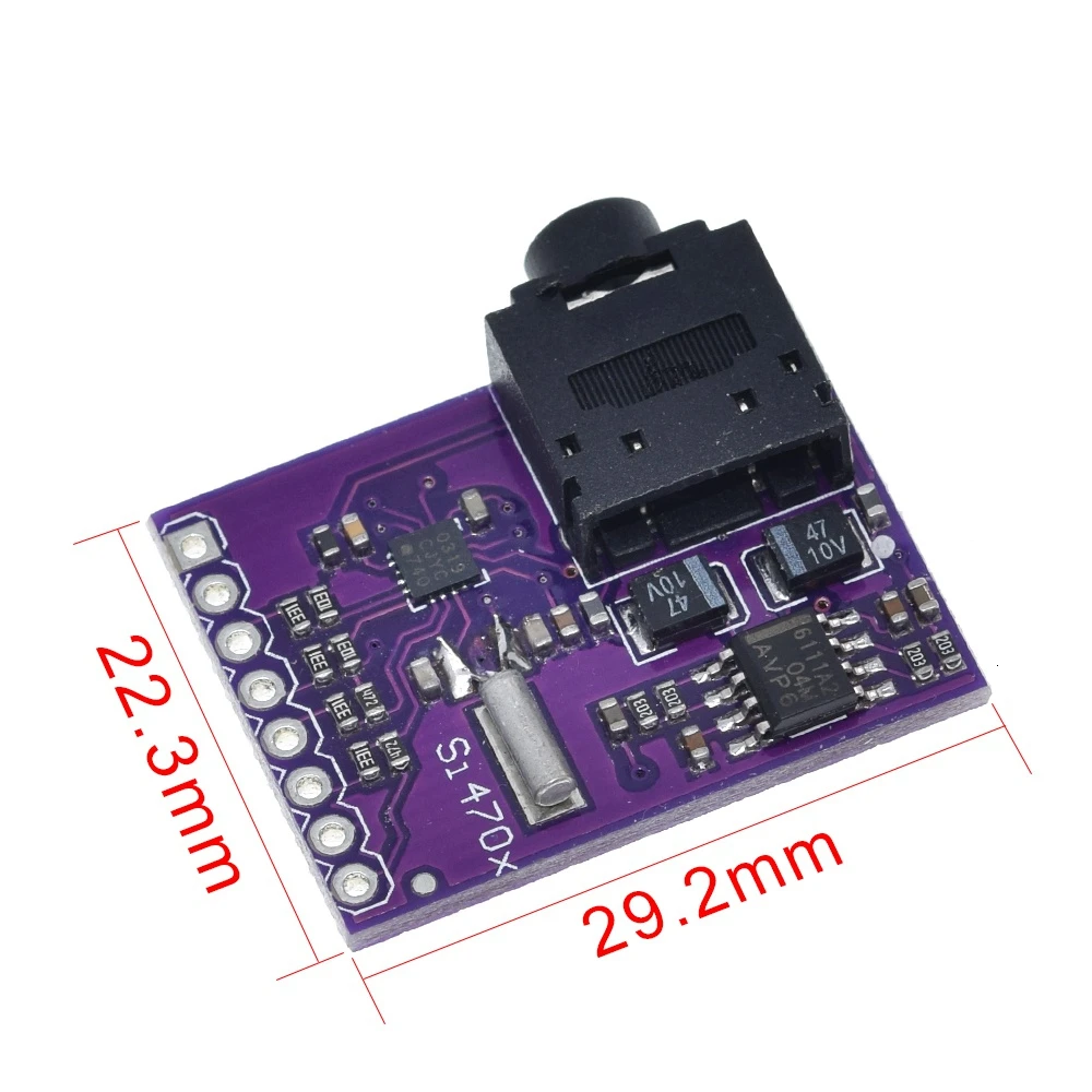 Si4703 RDS FM радио тюнер оценочный модуль прерывания для Arduino AVR PIC ARM Радио передача