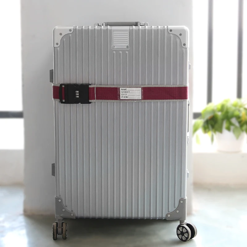 Пояс для путешествий аксессуары чемодана ремни безопасности с регулируемой