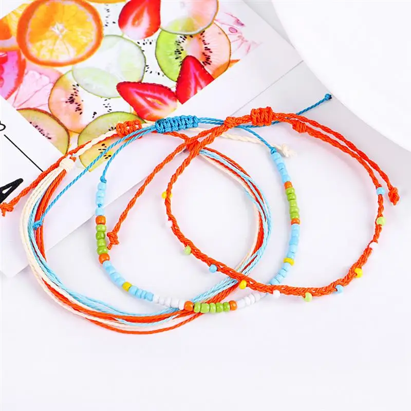 3 шт./1 комплект женские браслеты на ногу | Украшения и аксессуары