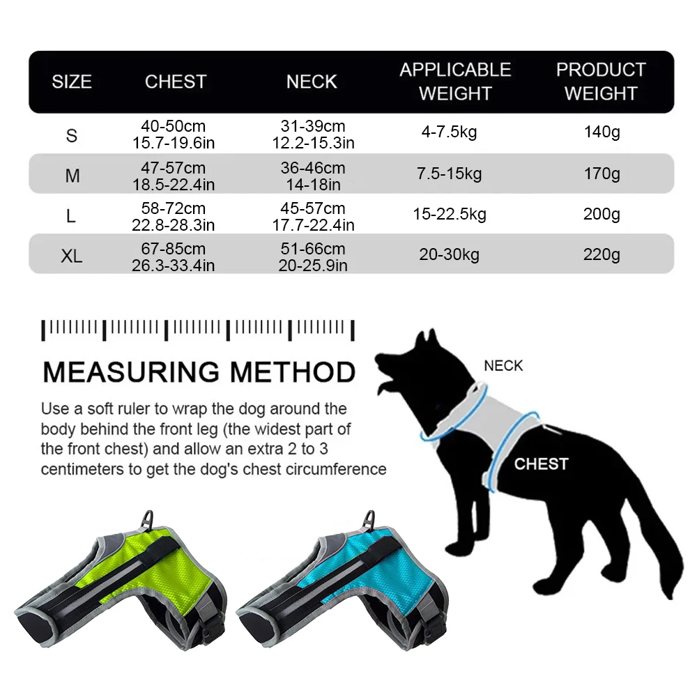 

Pet Luminous Chest Harness Flashing Light Safety Dog Harness Leash Rope Belt For All Kinds Of Dogs Pet Supplies