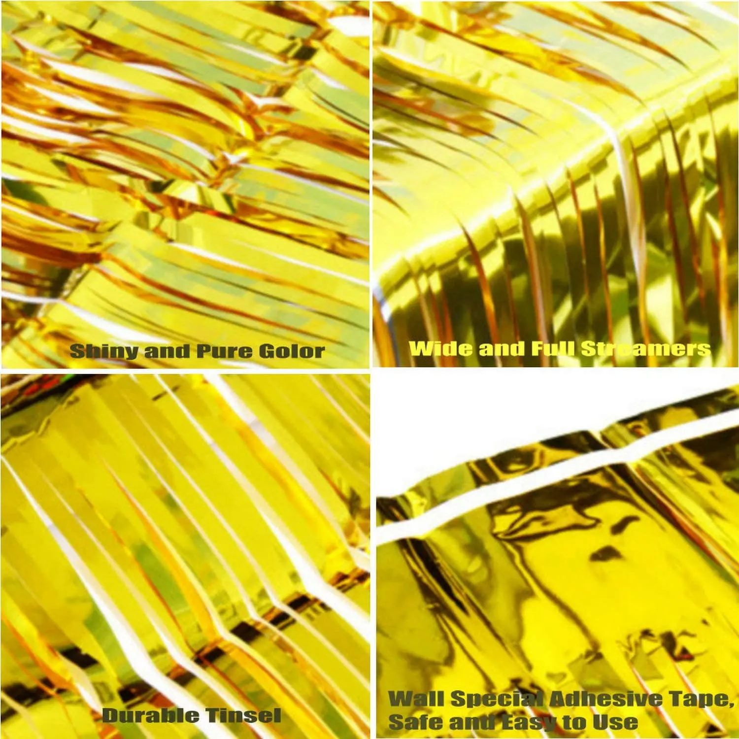 Металлические блестки Фольга бахрома Шторы фон для фото на вечеринке Свадебный