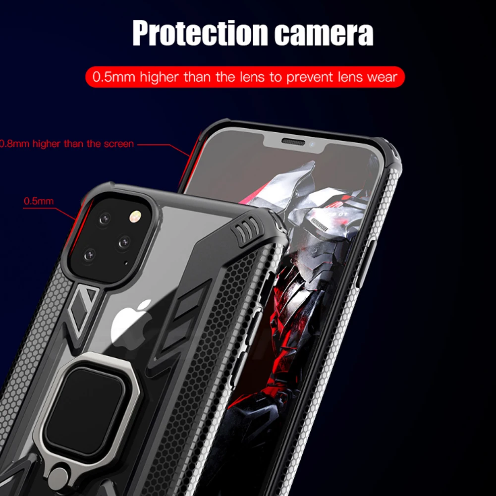 Автомобильный магнитный держатель чехол для iPhone 11 Pro Max X XS XR 8 7 Plus 360 подставка