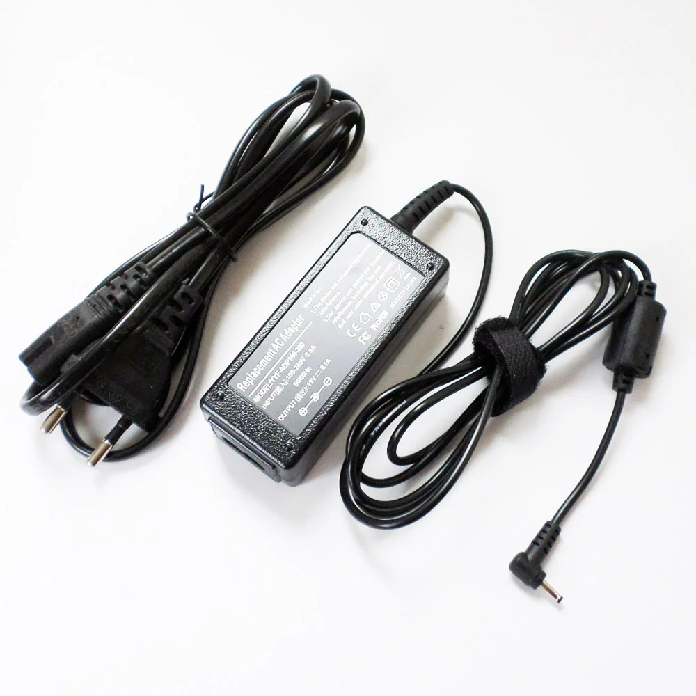 

New Battery Charger Power Supply Cord For Asus Eee PC AC Adapter 19V 2.1A EXA0901XH EXA0901XA EXA1004EH EXA1004UH 2.5mm*0.7mm
