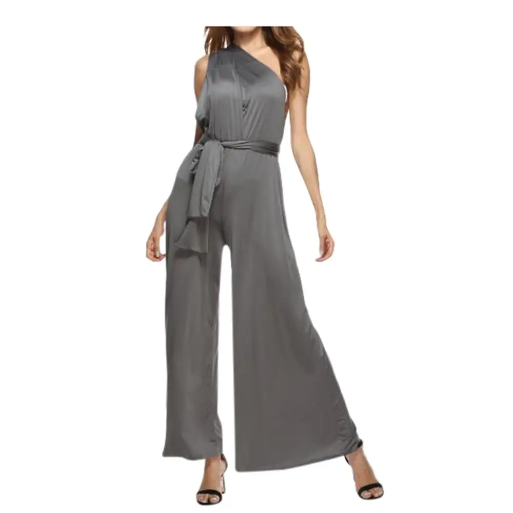 Женские комбинезоны с перекрестными шнурками модные пикантные однотонные